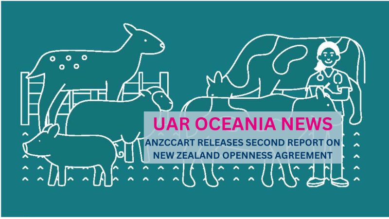 ANZCCART New Zealand releases second annual report on Openness Agreement