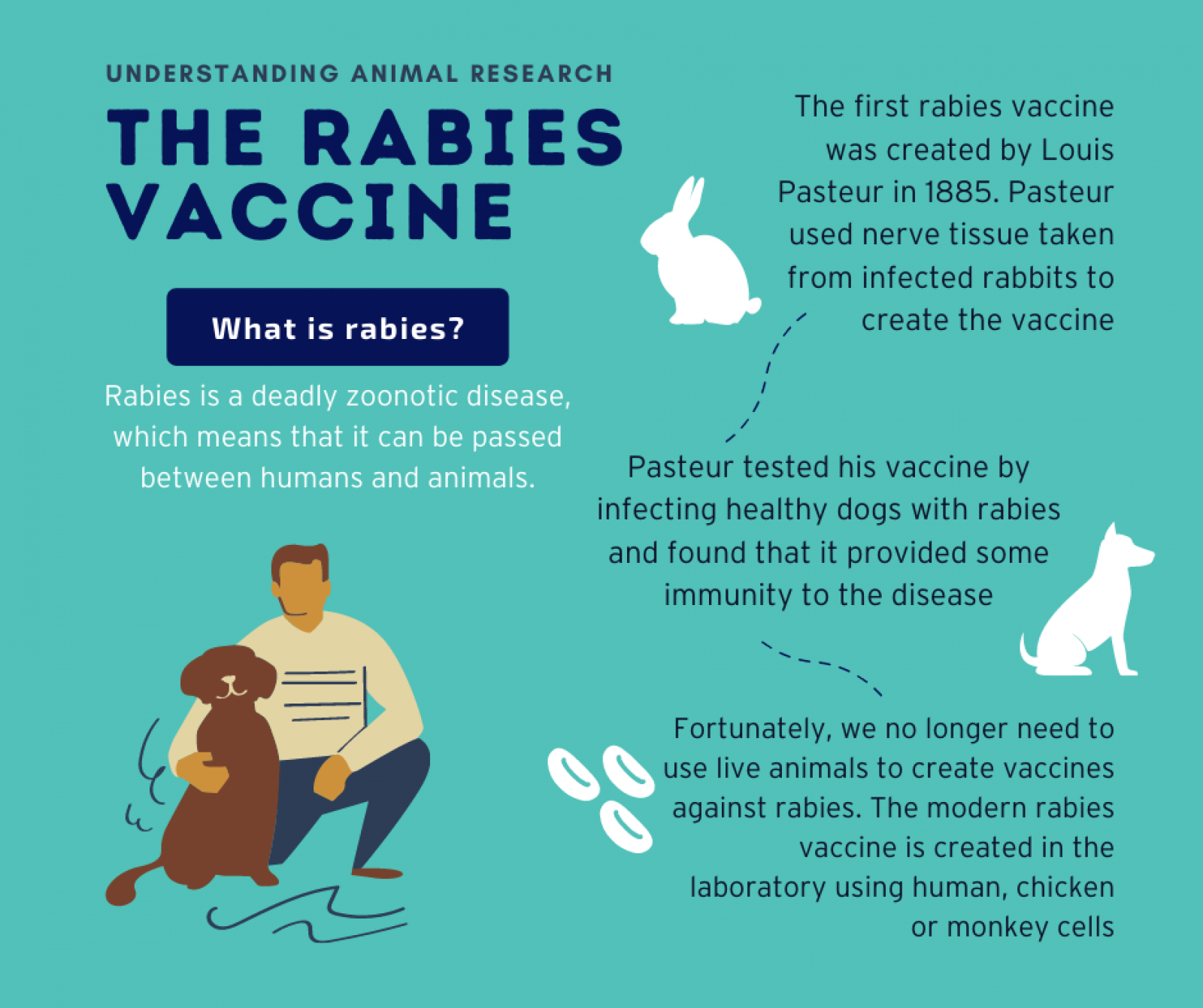 The rabies vaccine